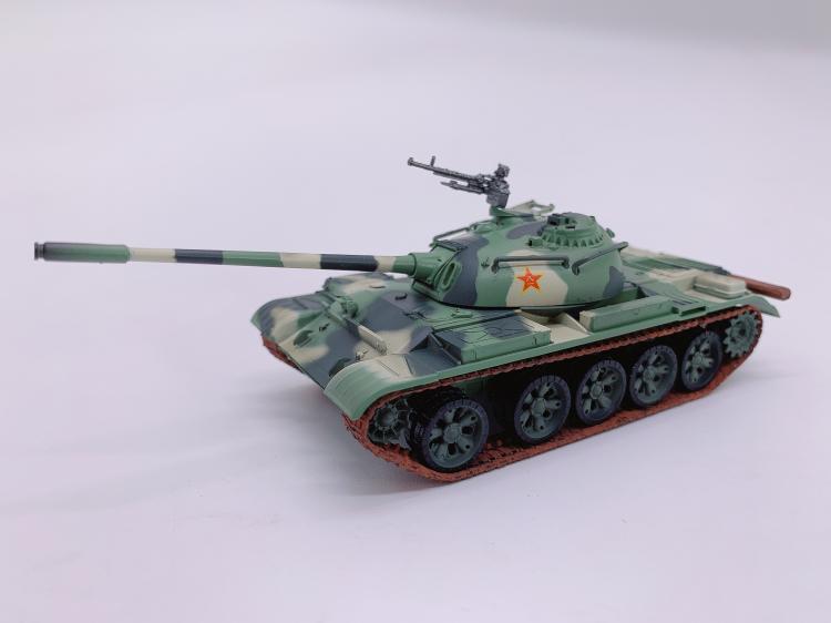 China T-59 w/ 2 soldiers 1/72 FINISHED MODEL TANK 3R