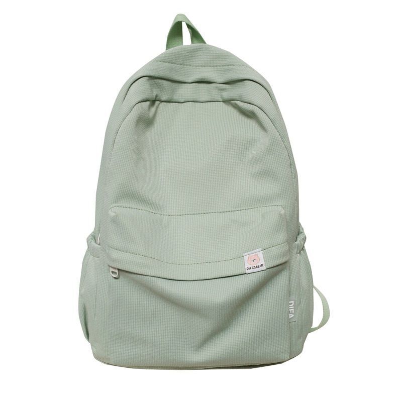 Waterproof Nylon Backpack College Travel Rucksack School Bags 11.4*5.11*16.92"