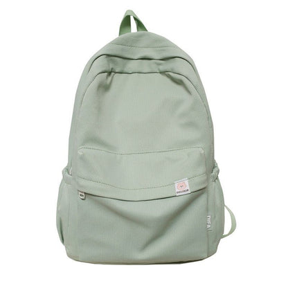 Waterproof Nylon Backpack College Travel Rucksack School Bags 11.4*5.11*16.92"