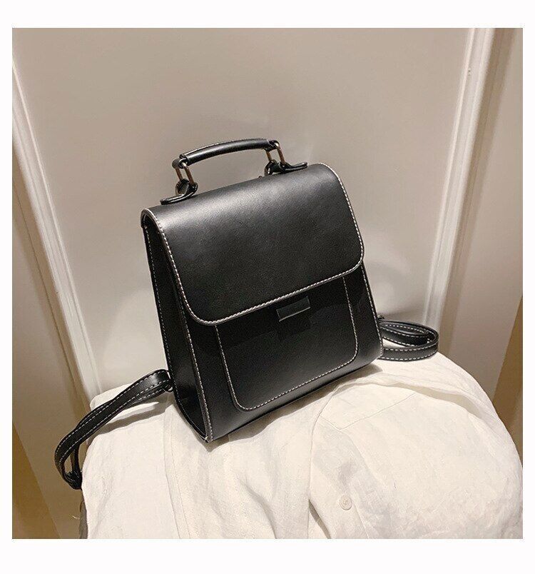 PU Leather Backpack Women Shoulder Bags Back Pack Travel Female School Bags
