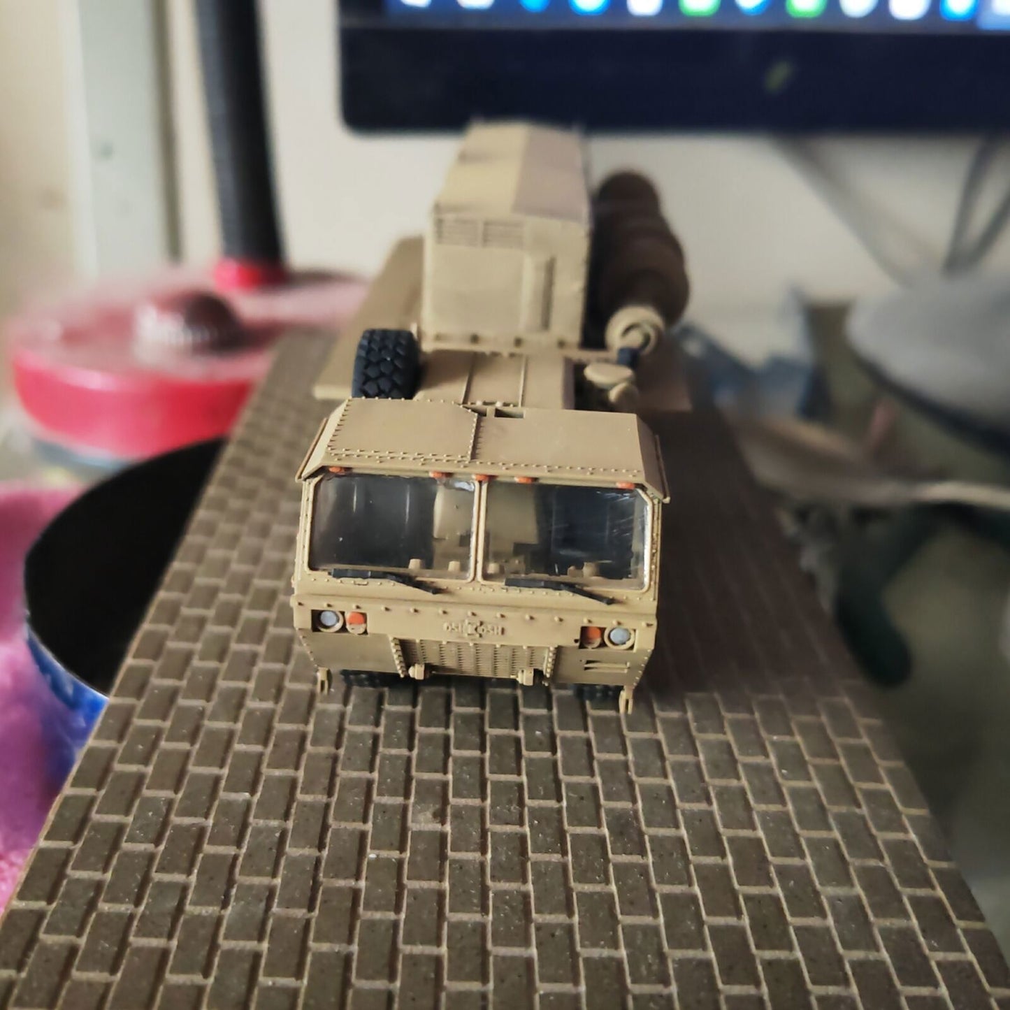 1/72 U.S Patriot Missile Power Supply Vehicle 3D Painted Finished Tank Model