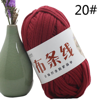 Hot Sale 100g Super Crochet Cotton Cloth Yarn Thick DIY Hand Wrap Knitting Yarn