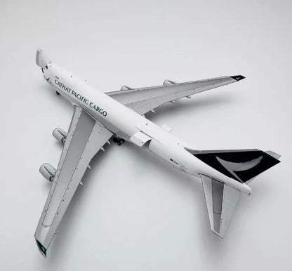 1:400 YY Wings CATHAY PACIFIC CARGO BOEING 747-400F Airplane Diecast Plane Model