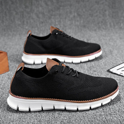 Men Casual Mesh Shoes Loafers Summer Breathable Light Weight Big Foot