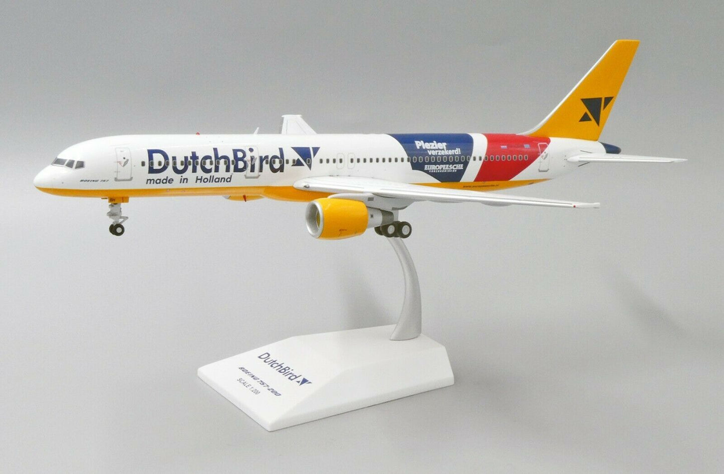1:200 JC Wings DutchBird BOEING B757-200 Passenger Plane Diecast Aircraft Model
