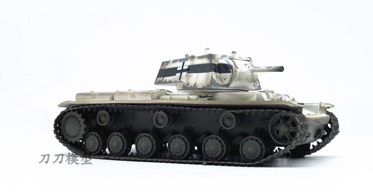 Trumpeter 1:72 KV-1 Heavy Tank (Captured in Germany) Finished 36278 Model