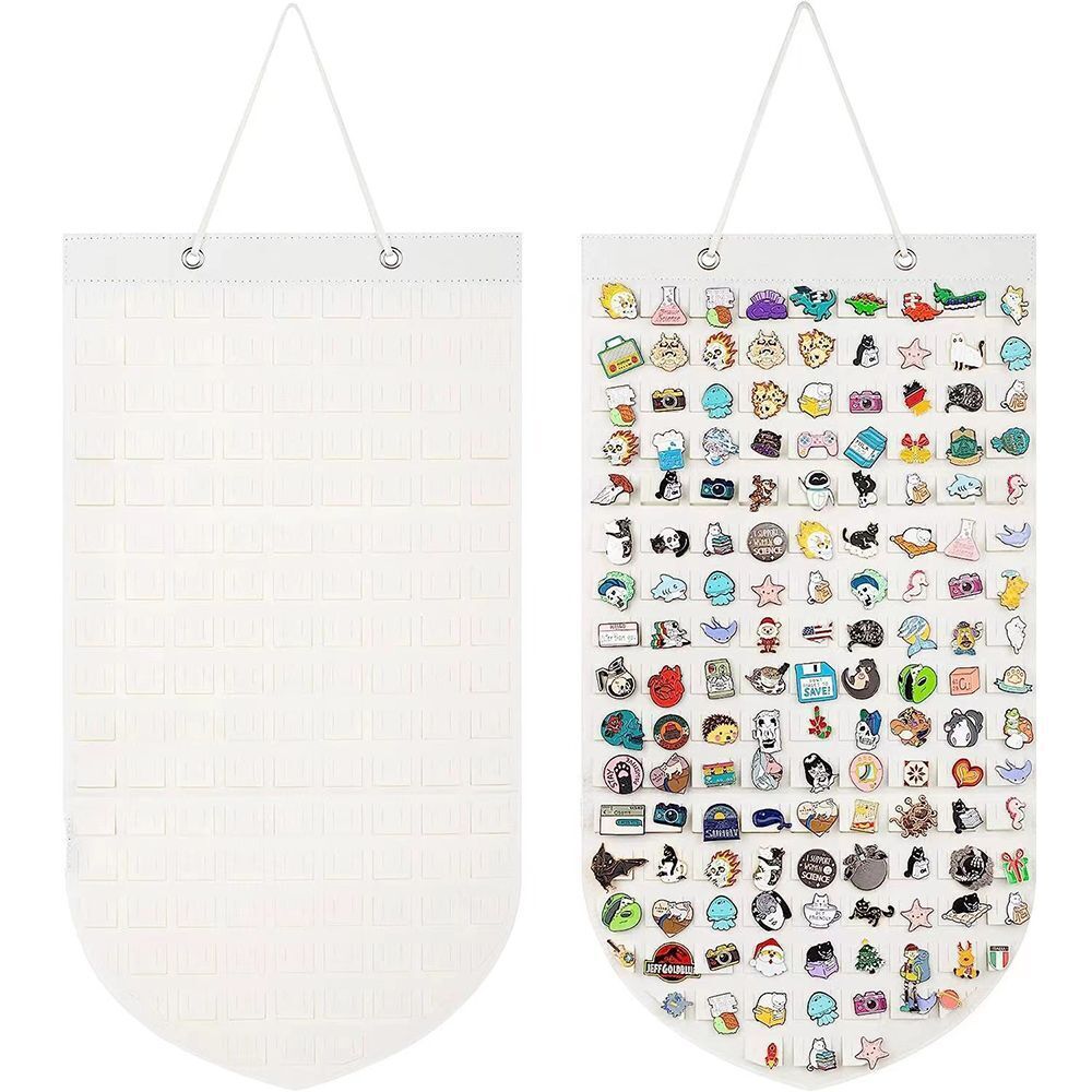 Hanging Brooch Pins Organizers Velvet Badges Buttons Lapel Board Storage Display