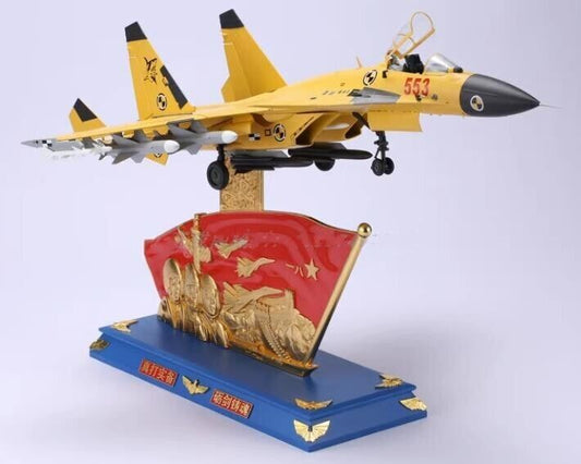 1:32 72CM China J-15 Shipborne Fighter Plane Diecast Military Aircraft Model
