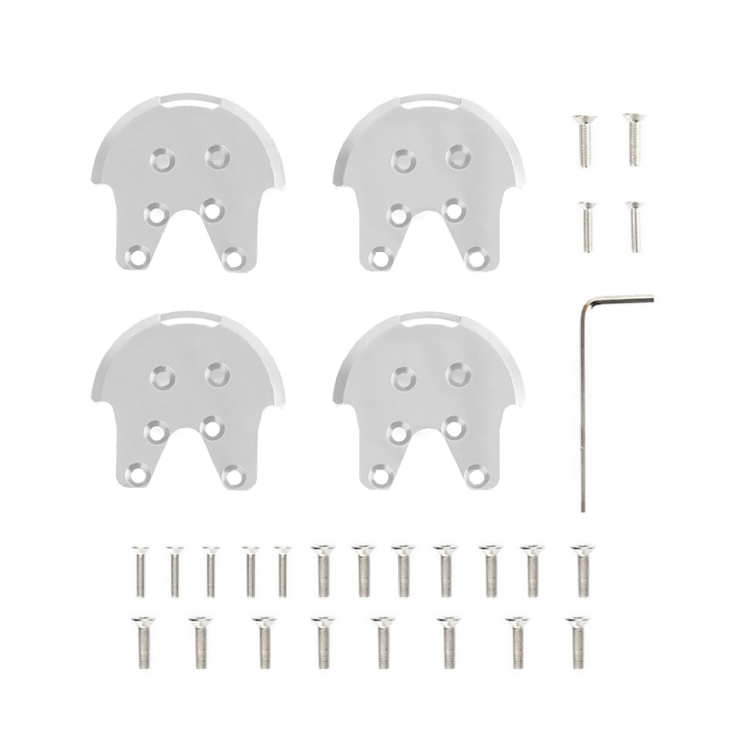 Aluminum Motor Mount Base Protective Plate Set For DJI Phantom 3/2 Drone RC Part