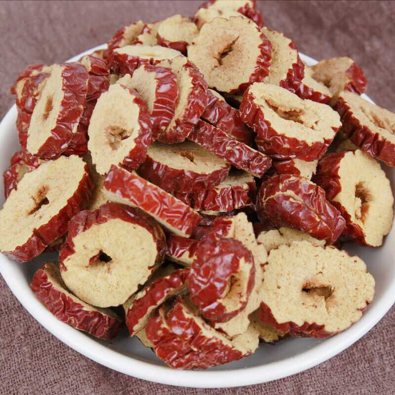 Good Dried Fruit Red Dates Organic Spring Jujube Chinese Herbal Green Food17.6oz