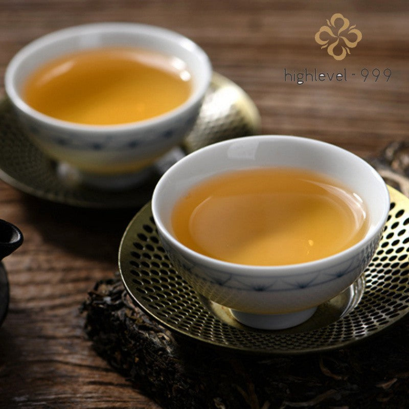 250g Raw Pu'er Tea Brick Yunnan Nannuoshan Old Tree Aroma Aged Mountain Tea