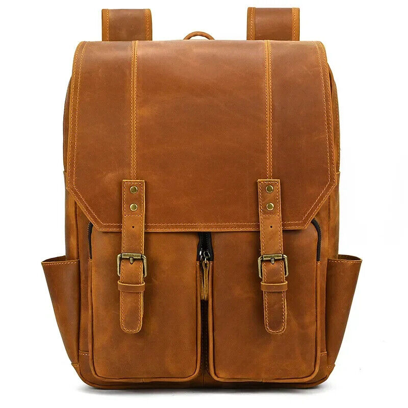 Bags Men's Backpack Backpack Travel Backpack School Bag Men Leather Daypack