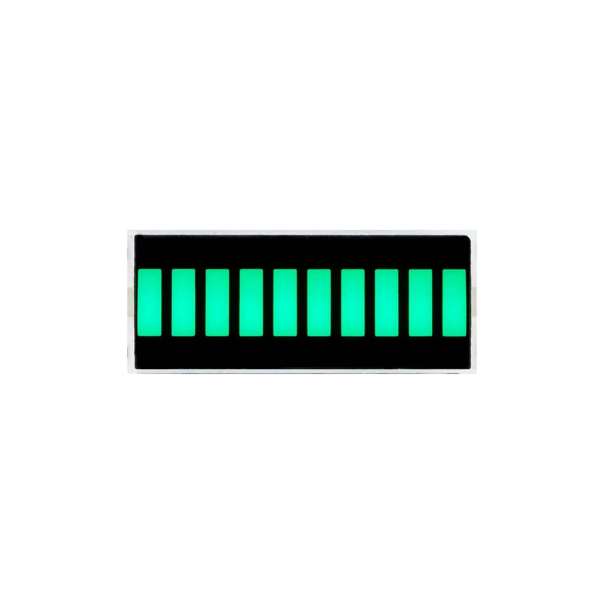 10-Segment Green LED Bar Graph Display, Dual In-Line 0.1" Pin Spacing