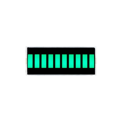 10-Segment Green LED Bar Graph Display, Dual In-Line 0.1" Pin Spacing