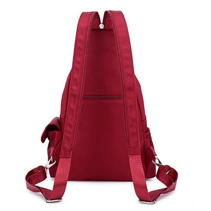 Waterproof Backpack Fashion Multi-Function Nylon Laptop Pocket Bag Polyester 1PC