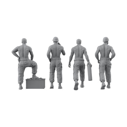 SSMODEL SSTR72924 1/72 Model Upgrade Parts Movie Scene Soldiers