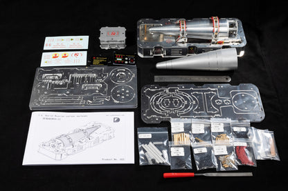 1/6 Soviet SS-22 Nuclear Warhead Metal Assembly Model