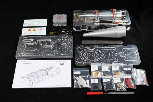 1/6 Soviet SS-22 Nuclear Warhead Metal Assembly Model