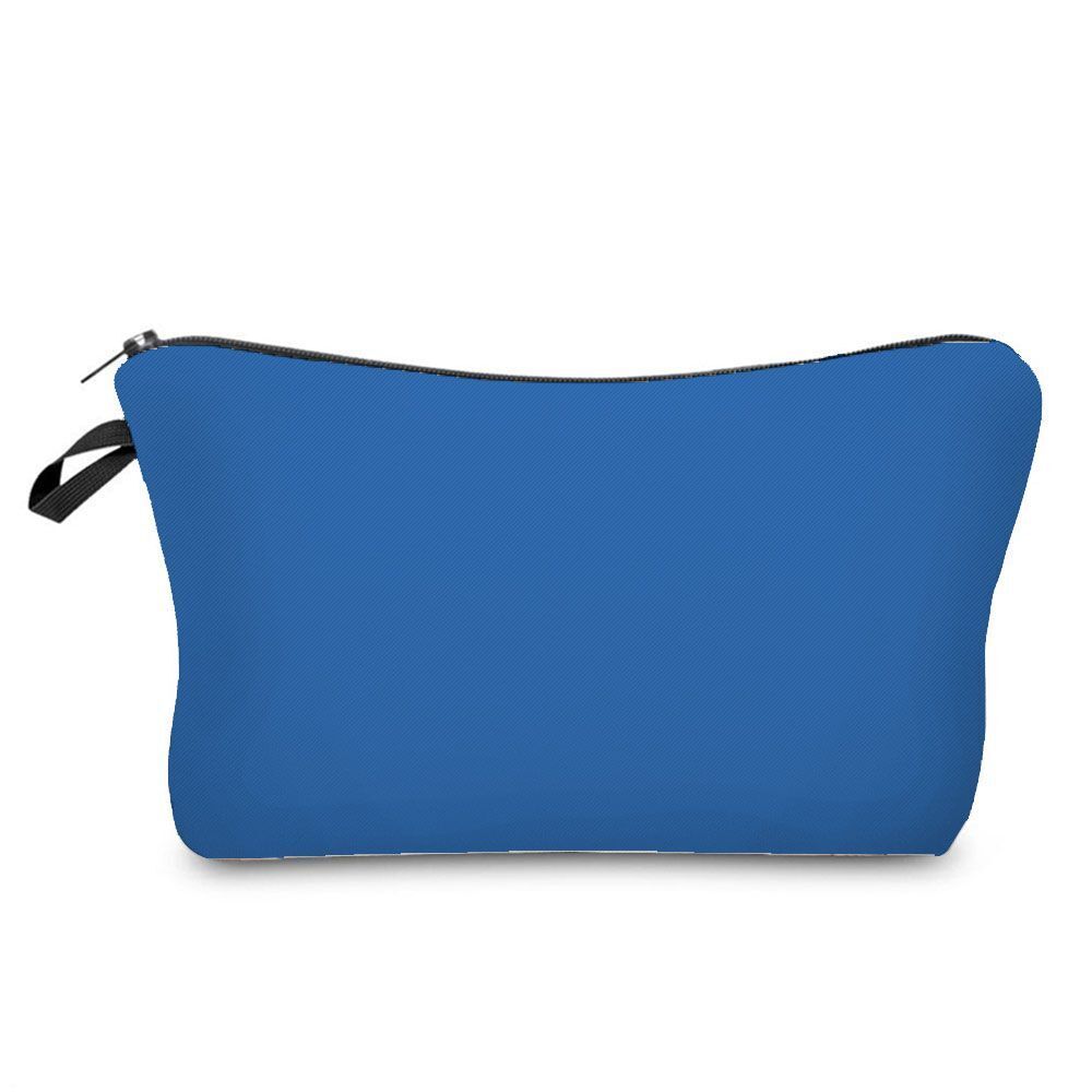 Heat Transfer Cosmetic Bags Toiletry Purse Waterproof Makeup Organizer Storage