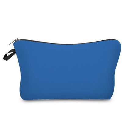Heat Transfer Cosmetic Bags Toiletry Purse Waterproof Makeup Organizer Storage