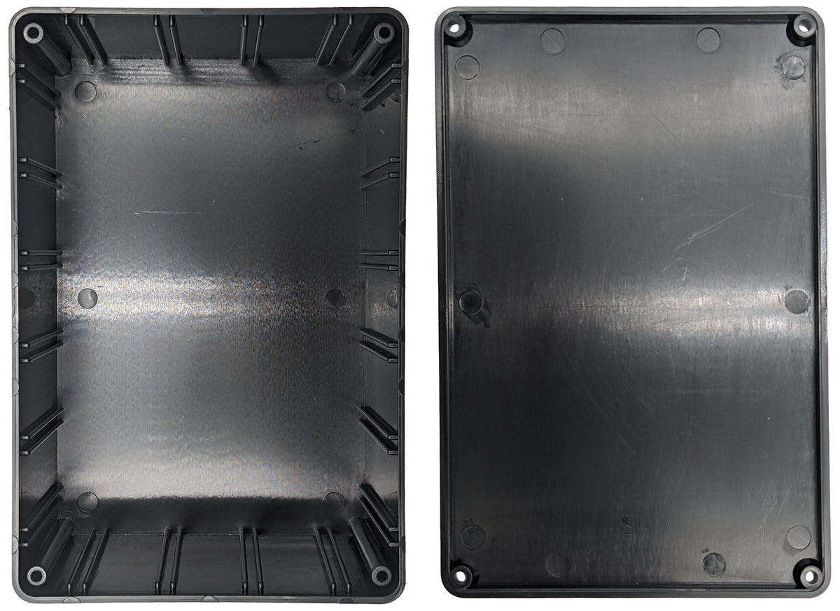 Small Plastic Enclosure Project Box with Lid and Screws, 5.89" x 3.89" x 2.36...