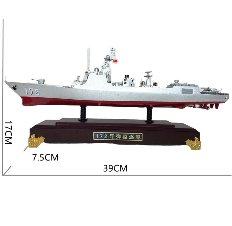 1:400 Chinese Type 052D Destroyer #172 Guided Missile Destroyer Model Collection