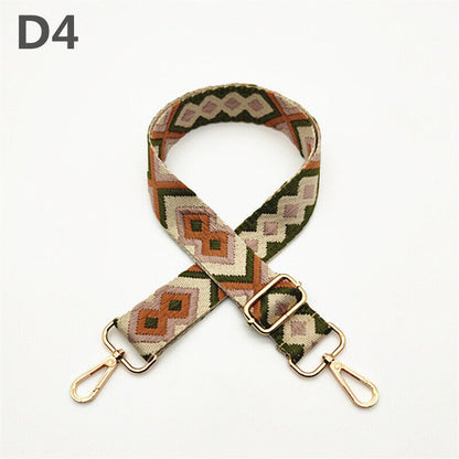 Ethnic Style Bag Belt Casual Shoulder Handbag Accessories Bag Handle Bag Strap
