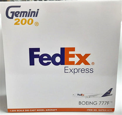 GeminiJets FOR FedEx Express For Boeing B777-200LRF N889FD 1/200 Aircraft Model