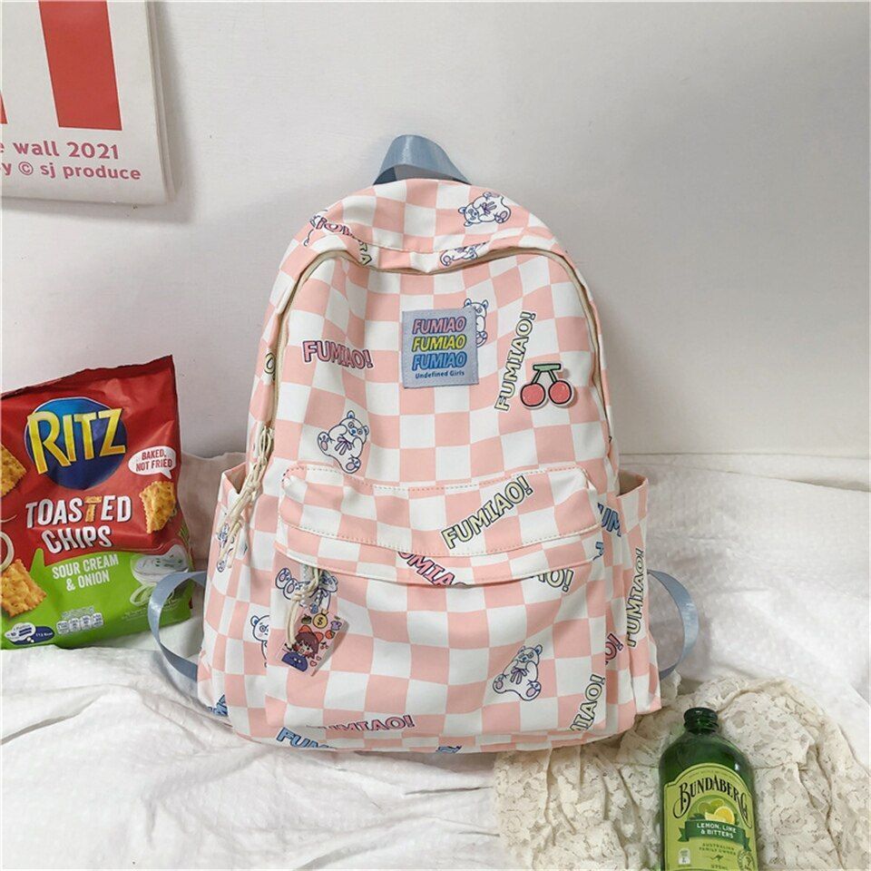 Fashion Backpack Waterproof Oxford School Shoulder Light Travel Bag 30*31*14 CM