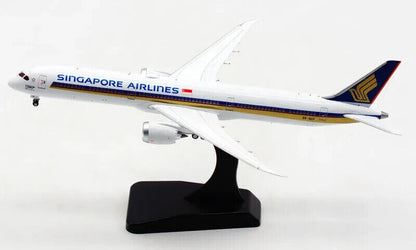 1:400 JC Wings SINGAPORE AIRLINES BOEING 787-10 Passenger Airplane Diecast Model
