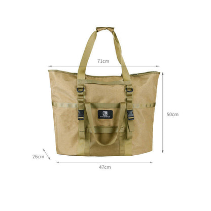 60L Outdoor Camping Storage Bag Large Capacity Backpack Tent Canopy Tote Handbag
