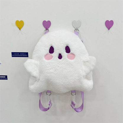 Halloween Gift Backpack Children Bag Shoulder Bag Halloween Backpack White Cute