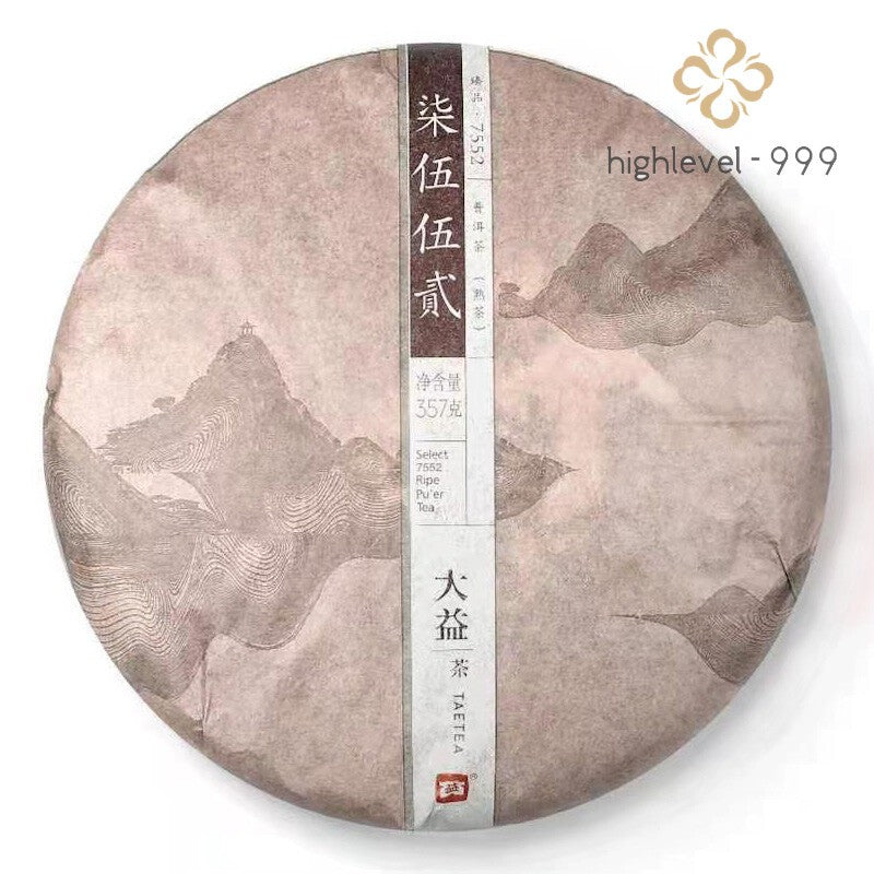 Select 7552 Ripe Pu'er Tea * 2015 Yunnan Menghai Dayi Ripe Shu Pu Erh Tea 357g