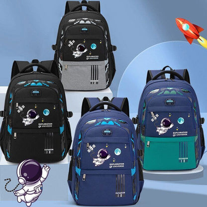 50L Schoolbag Primary School Students Spine Protection Super Light Backpack Boys