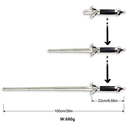 Extendable Chinese Taichi Sword Luxury Red Sword Tassel