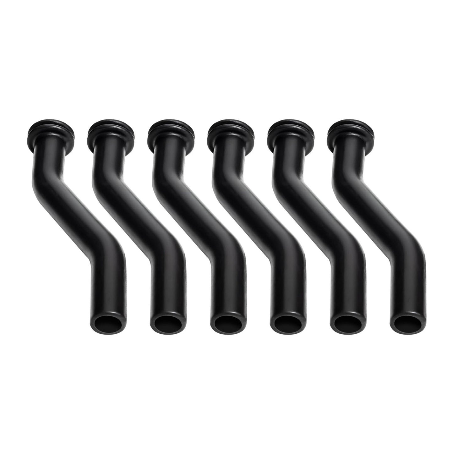6PCS Vacuum Hose Compatible for Briggs & Stratton Engine Durable Rubber Material