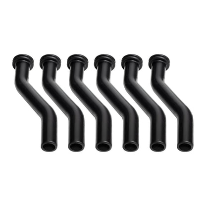 6PCS Vacuum Hose Compatible for Briggs & Stratton Engine Durable Rubber Material