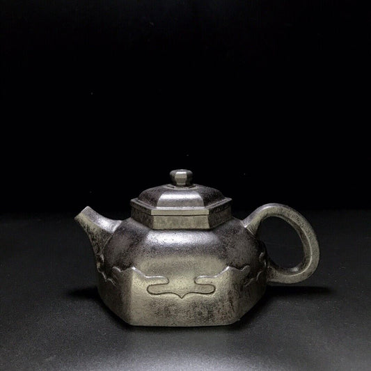 vintage chinese yixing purple clay teapot zisha ceremony teaware collection rare