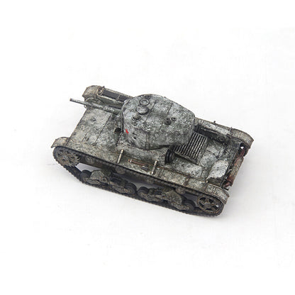 1/72 T26 T-26 Light Tank Model 1933 No Antenna Snow Coating