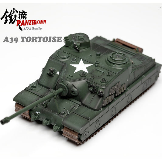 PANZERKAMPF 1/72 US A39 Turtle Heavy Military Assault Tank Finished Model Toys