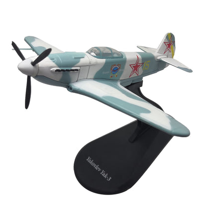 1/72 Alloy WWII Soviet Yak-3 Fighter Military Aircraft Model With Display Stand