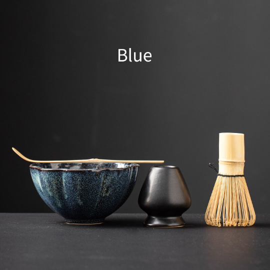 Ceramic Matcha Kit Matcha Bowl and Bamboo Whisk