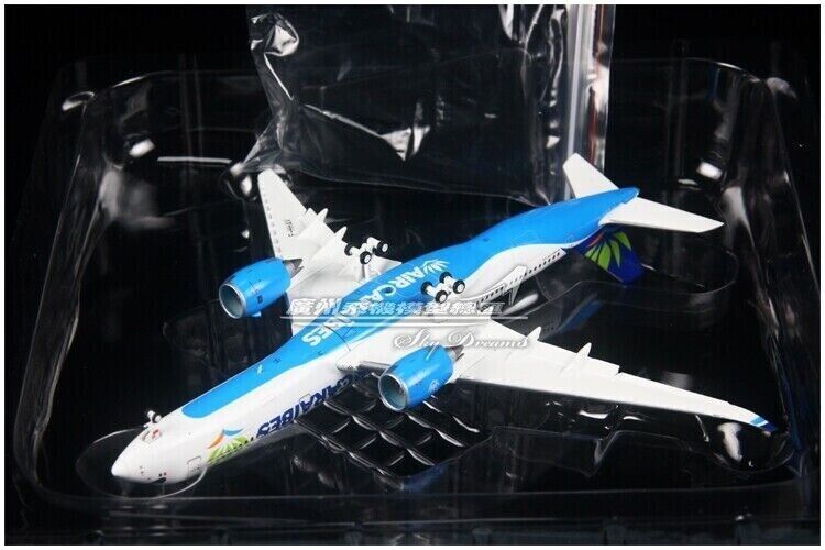 1:400 JC Wings AIR CARAIBES AIRBUS A350-900 Airplane Flap Down Diecast Model