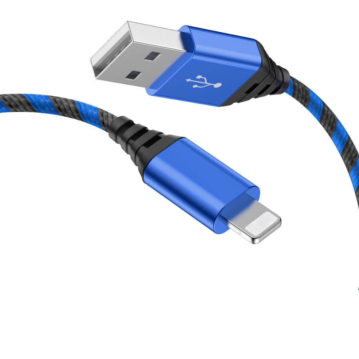 4x Charging Cable 3/6/10ft Data Sync Charge Cord For iPhone 5/5S/5C/6/6s Plus