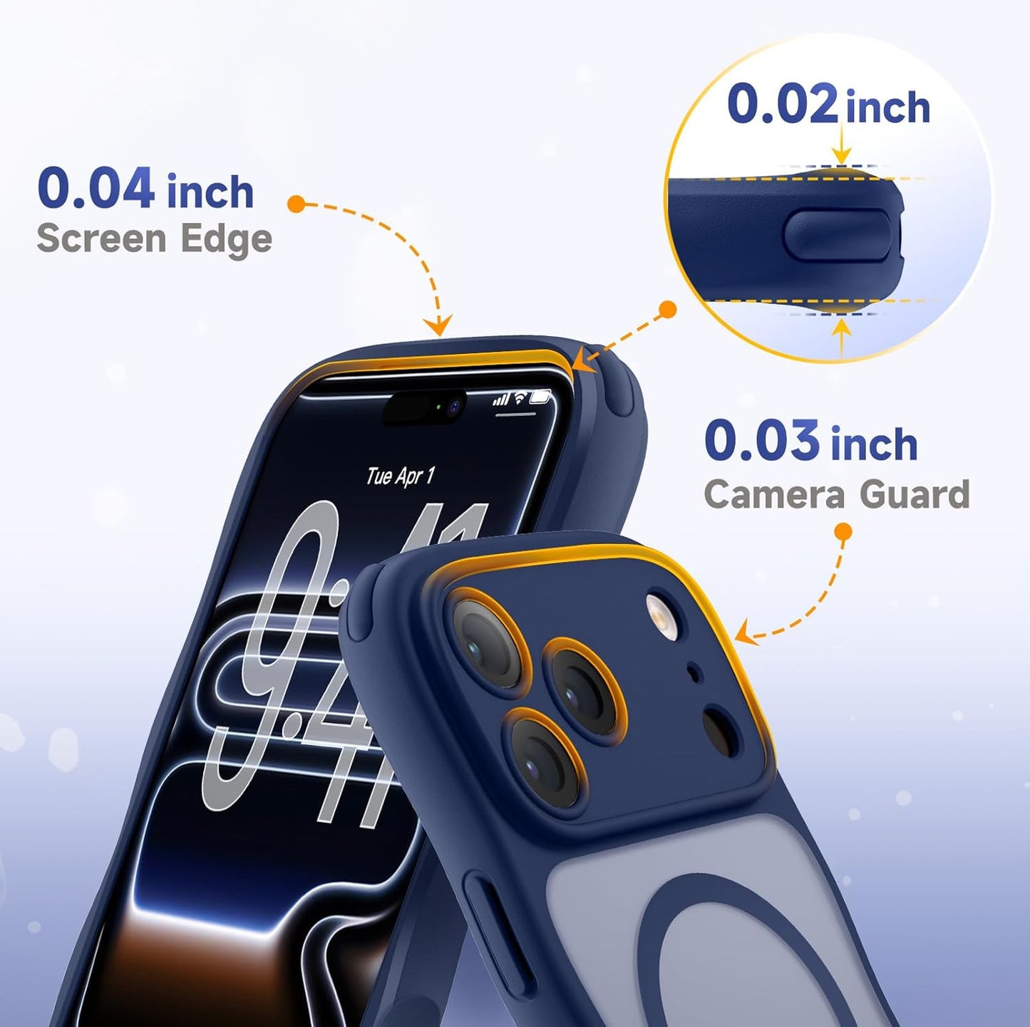 For Iphone 17 Pro Max Case for Women Girls,【Compatible with Magsafe】,【Camera Con