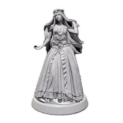 1/24 resin figure model 3D printing of fantasy kingdom princess unassembled