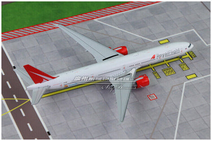 1:400 JC Wings Royal Flight BOEING 777-300ER Passenger Airplane Diecast Model