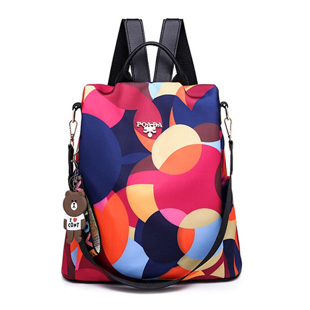 Women Backpack Anti Theft Travel Shoulder School Bag Satchel Rucksack Waterproof