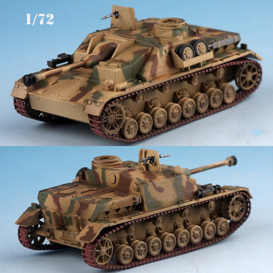Trumpeter 1/72 German No. 4 Assault Gun Tank Finished Plastic Simulation Model