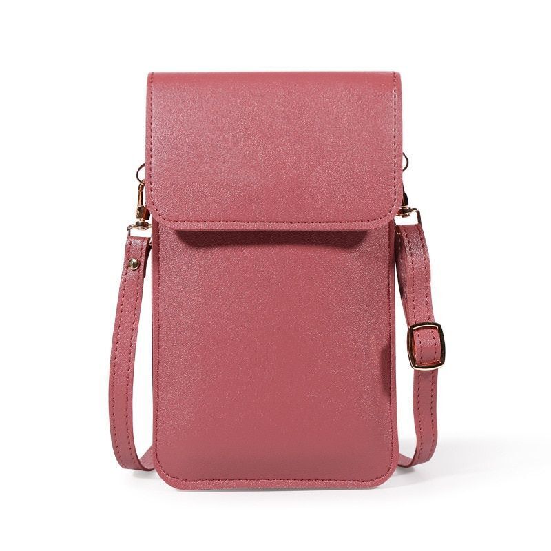 Leather Wallet Crossbody Fashion Touch Screen Phone Bags Handbag Messenger Bags